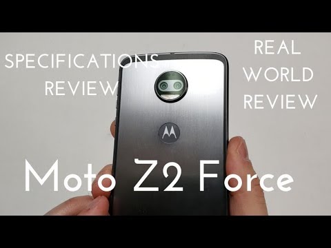 Motorola Moto Z2 Force Specs Video (Real World Review)