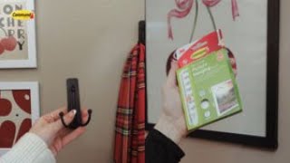 Command™ Style that Sticks™ Any Room, Any Style, No Damage. 15 sec video - English