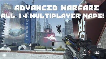 Call Of Duty Advanced Warfare : All 14 Multiplayer Maps!