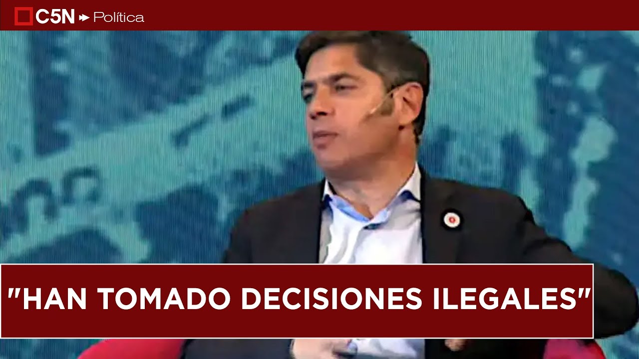 AXEL KICILLOF en ARGENZUELA: "HAN TOMADO DECISIONES ILEGALES"