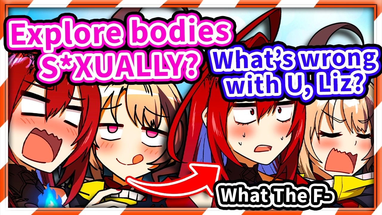 Gigi Tricks Liz Into a S*XUAL Topic and Blames Her For Being Weird 【HololiveEN】