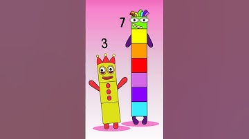 Sprunki Numberblocks 3 meet 7 #incredibox #sprunki #numberblocks