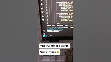 Voice Controlled Light Switch Using Python & Arduino Uno