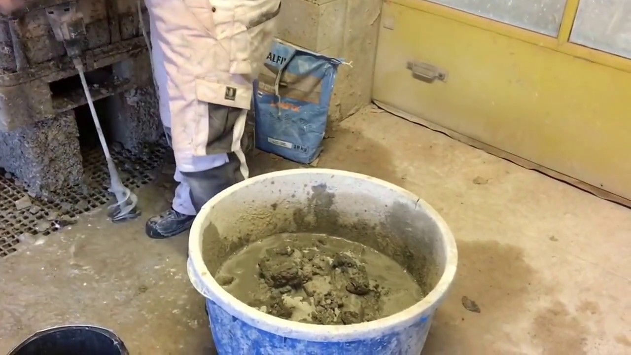 Mørtel Til Fugearbejde På EUC Nordvest