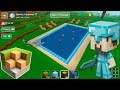 Block Craft 3D Mobile Gameplay  -Swimming Pool-