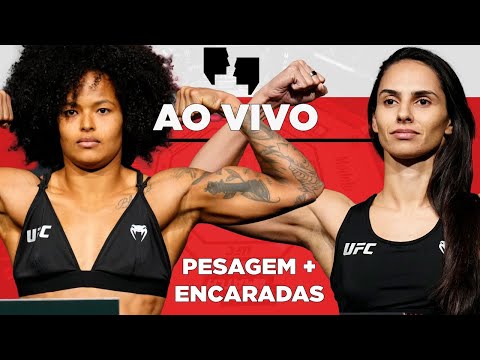 AO VIVO! PESAGEM + ENCARADAS UFC VEGAS 91