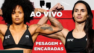 AO VIVO! PESAGEM + ENCARADAS UFC VEGAS 91