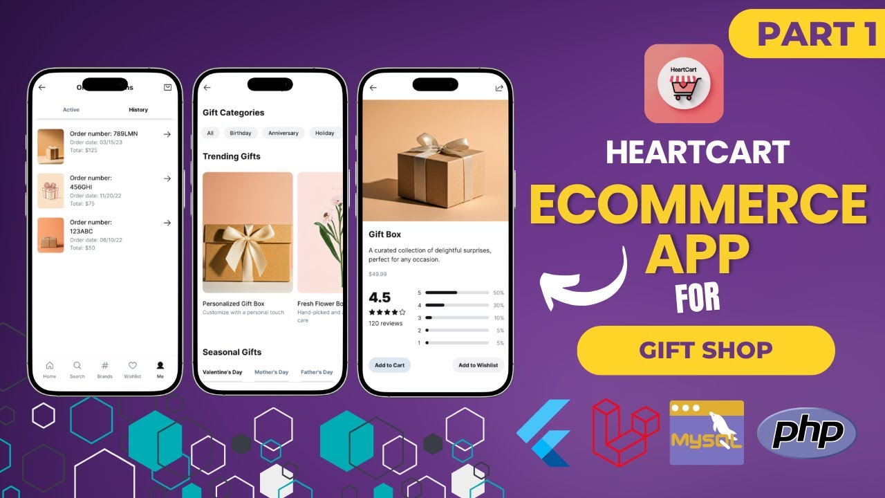 Build a Giftshop Ecommerce App in Flutter from Scratch | Full Tutorial ...