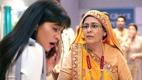 Grandma Slapped Naira Star Plus Serial Ye_Rishta_Kya_Kehlata_Hai