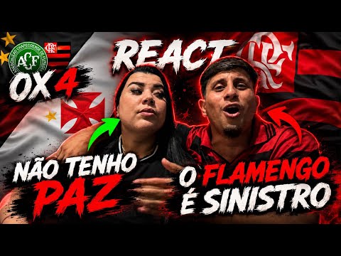 FULL REACT - CHAPECOENSE 0 X 4 FLAMENGO | MENGÃO CRUSHES THEM WITHOUT MERCY 🔥 #flamengo #react #fyp