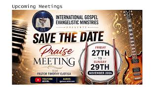 Receiving the Favor of God | Lord’s Favour Meeting LIVE | IGEM – Christ Covenant Church