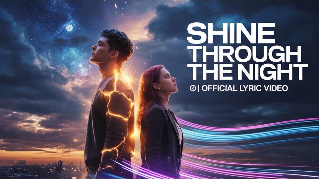 SHINE THROUGH THE NIGHT ✨ | Official Lyric Video | Trending