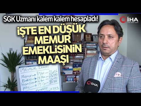 En Düşük Memur Emeklisinin Maaşı Ne Kadar Olacak?