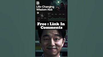 Life-Changing Wisdom Hub Free Notion Template