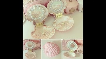 Most Beautiful seashell craft ideas | Seashell crafts | Seashell art