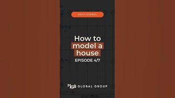 Add doors, windows, and stairs to your Revit 3D house model! #Revit #HouseModeling #Tutorial