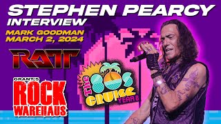 Stephen Pearcy of Ratt Interview w/Mark Goodman: The 80s Cruise  March 2, 2024
