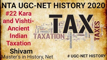 Kara and Vishti : Concept, Ideas and Terms - Ugc Net History 2020