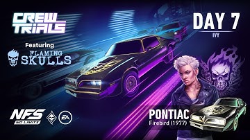 Need For Speed: No Limits | 1977 Pontiac Firebird (Crew Trials - Day 7 | Ivy) - Flaming Skulls