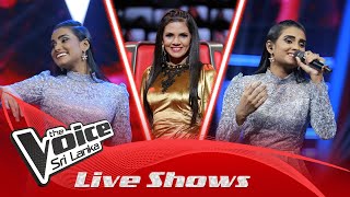 Imesha Thathsarani | Chandra Paayanna (චන්ද්‍රා පායන්න) | Live Shows | The Voice Sri Lanka Thumbnail