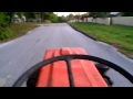 Driving my kubota b5100e 2wd diesel tractor