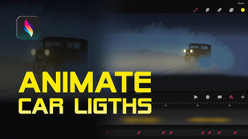 Animeer autolichten op Procreate Dreams door @enrirdf