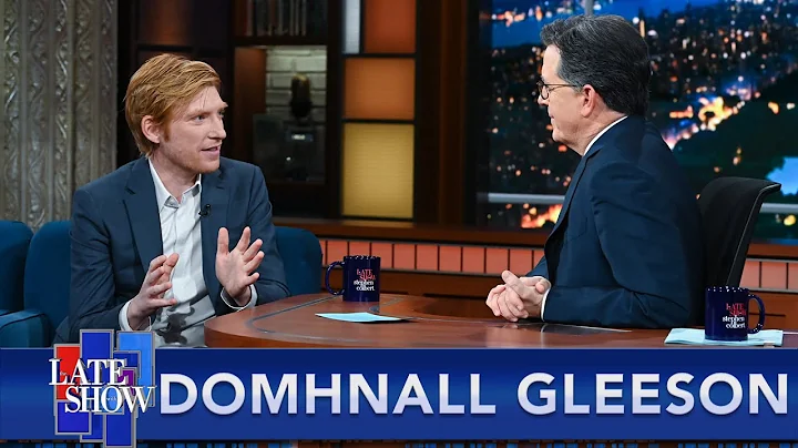 How Domhnall Gleeson Kept His Cool (Sort Of) When ...