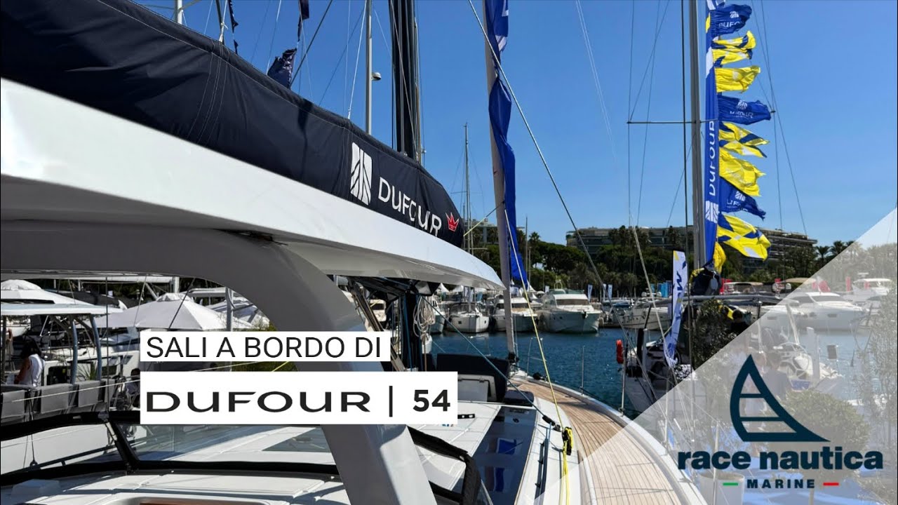 ⁣Sali a Bordo di Dufour 54! || Race Nautica Marine