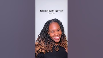 NO RETWIST STYLE: CURLY LOCS!! // LOC BRAIDOUT TUTORIAL #curlylocs #locstyles #longlocs #locs