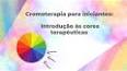 As Cores do Vento: Um Guia para a Cromoterapia ile ilgili video