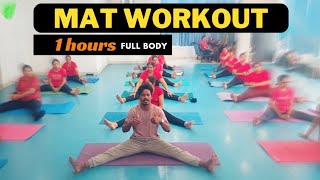 Mat Exercise Video | Weight Loss Full Body Workout Video | Zumba Fitness With Unique Beats