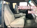 The Dirt Cheap 7.3 Powerstroke Was DIRTY: 12 Hour Interior Detail