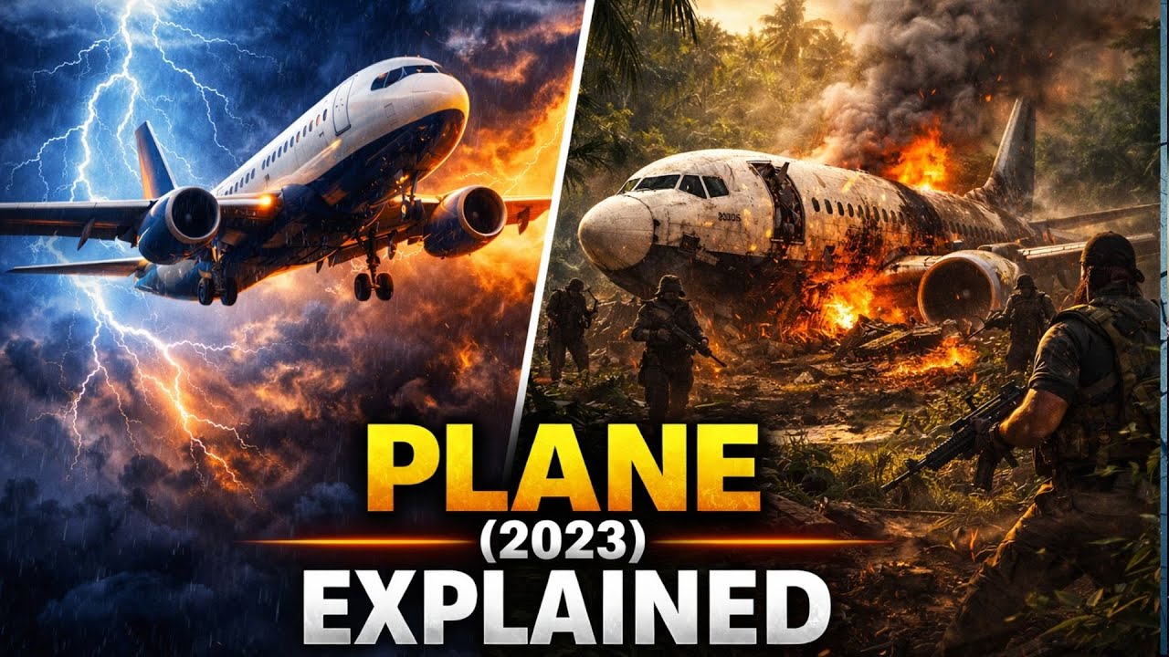 Фильм «Самолет» (2023) — объяснение: выживание в авиакатастрофе было лишь началом.