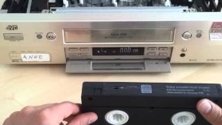 VHS Reinigung Kassette Reinigungskassette Videokopf Reinigungsband Videorekorder 