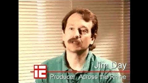 Jim Day Interview (1995) (1944 - Across the Rhine) (MicroProse)