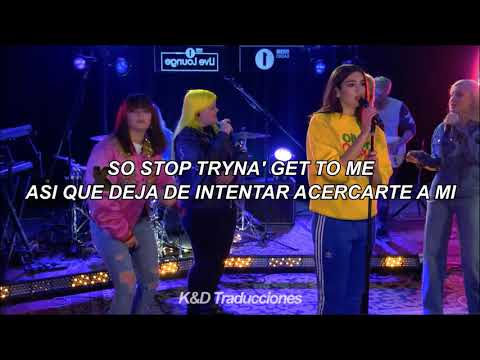 Dua Lipa - IDGAF ft. Charli XCX, Zara Larsson, MØ, Alma (Sub Esp + Lyrics)