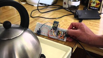 Send a Text with Fire Pt 2. TCDisrupt NYC Hackathon 2015 Winner: IOT Stovetop Monitor