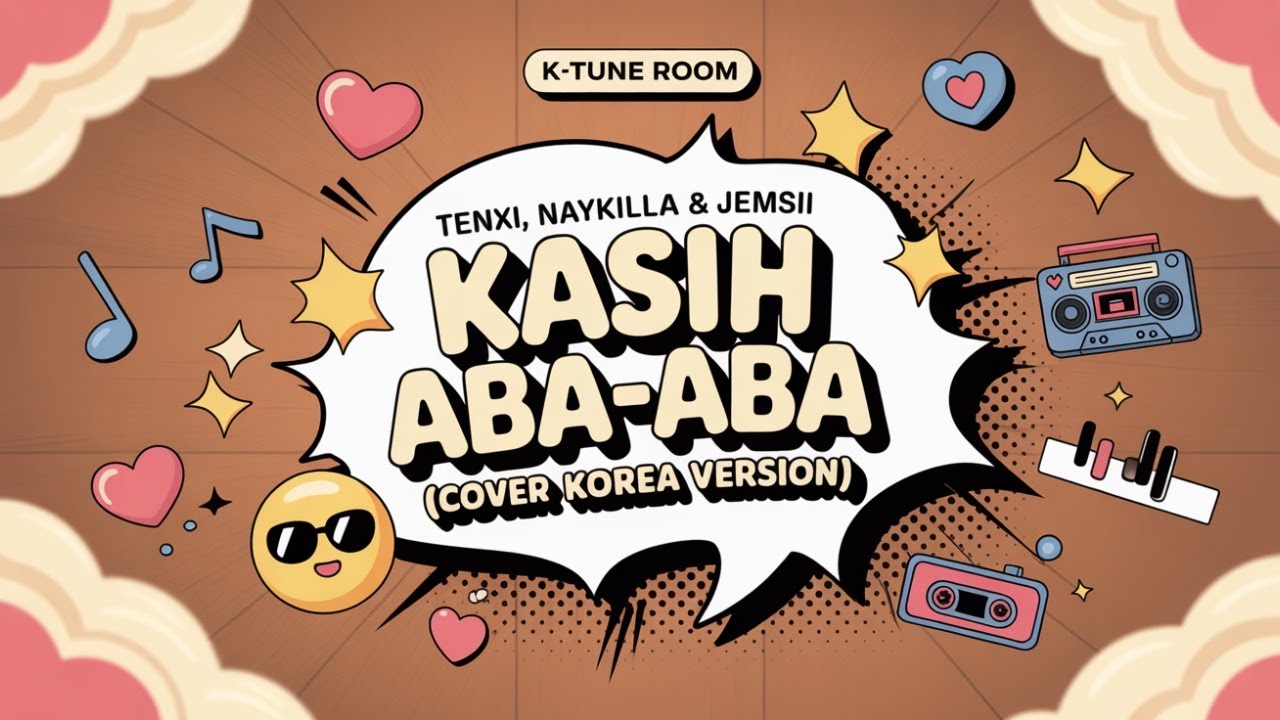 Naykilla, Tenxi \u0026 Jemsii - Kpop Version of Kasih Aba-Aba