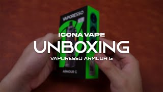 Vaporesso Armour G Unboxing in Pakistan