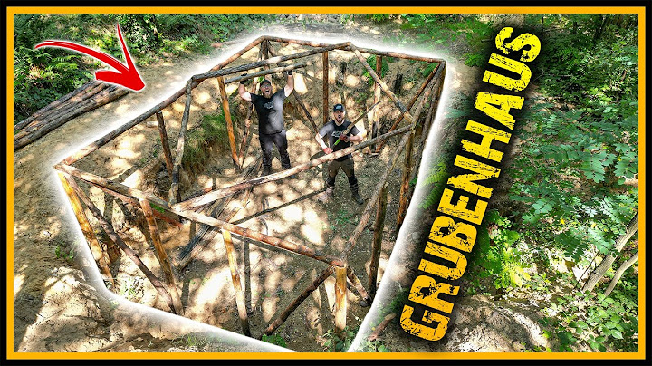 Grubenhaus 3.0 - Das größte Shelter, was wir jemals bauen [Part 3] - Bushcraft Survival Shelter