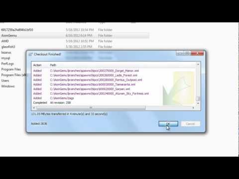 AionGemu Tutorial: Download newest engine REV