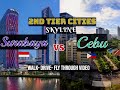 CEBU,  PHILIPPINES  vs    SURABAYA, INDONESIA    I  SKYLINES   I     walk- drive- fly- through video