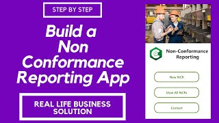 How to build a Non Conformance Mobile App | Step by step screenshot 4