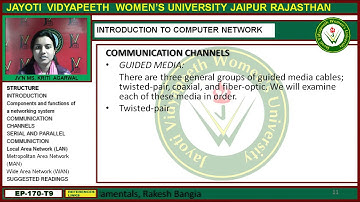 Jayoti Vidyapeeth - Faculty of Engineering and Technology - Introduction to Computer Network