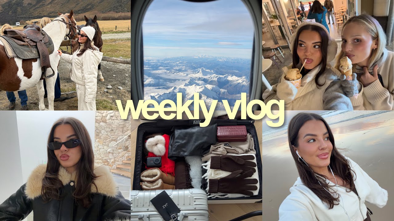 weekly vlog 💌queenstown with uniqlo, furniture deliveries + packing for japan!! 🇯🇵 