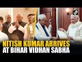 Nitish Kumar arrives at Bihar Vidhan Sabha