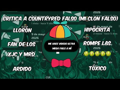 Camila la hermosa 12.0 | Critica a @CountryRed-j3z (Mi clon Falso) | CountryRed&Blue