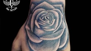 Rose Tattoo On Hand | Rose Tattoo | Hand Tattoo