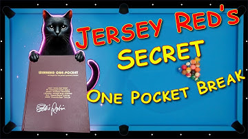 One Pocket Drill 🔥 Mastering the Jersey Red Break from Winning One Pocket