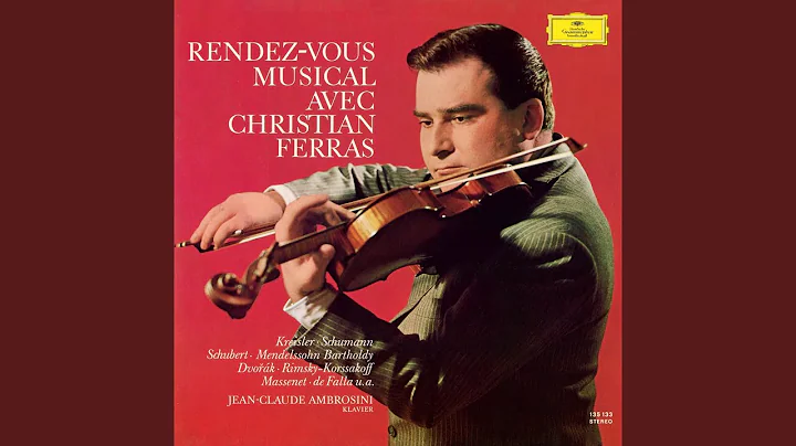 Schumann: Kinderszenen, Op. 15 - No. 7, Trumerei (...
